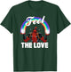 Marvel Deadpool Feel The Love , Black T-Shirt - T-Shirt | Forest