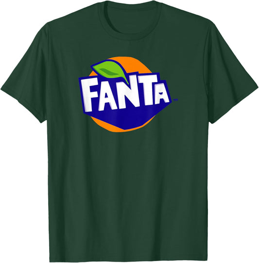 Fanta 2016 Logo , black T-Shirt - T-Shirt | Forest