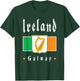Galway Ireland Irish Flag Souvenir T-Shirt - T-Shirt | Forest