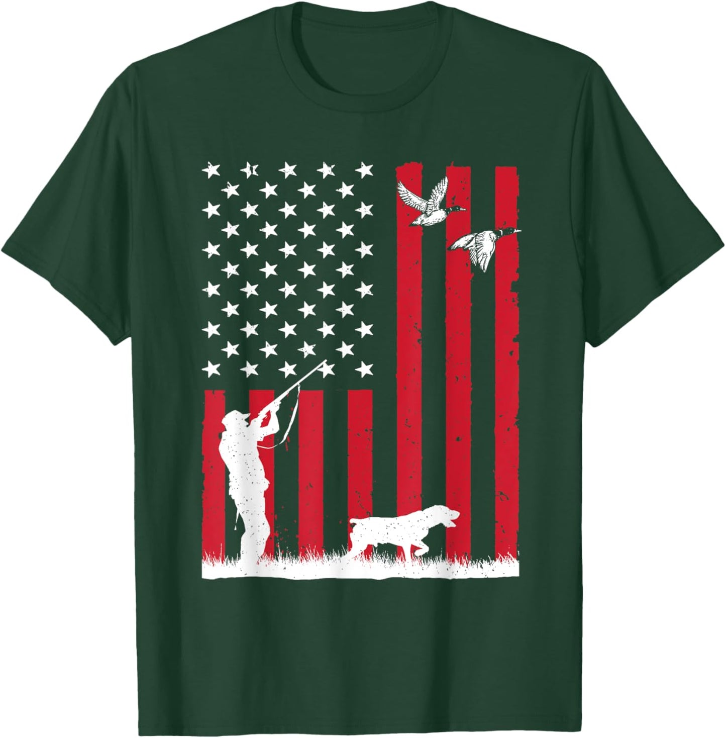 Duck Hunting Art Women Kids Duck Hunter Duck Hunting T-Shirt - T-Shirt | Forest