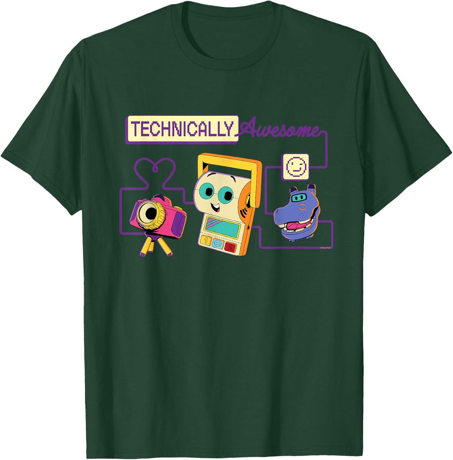 Disney and Pixar's Toy Story 5 Technically Awesome Tech Toys T-Shirt - T-Shirt | Forest