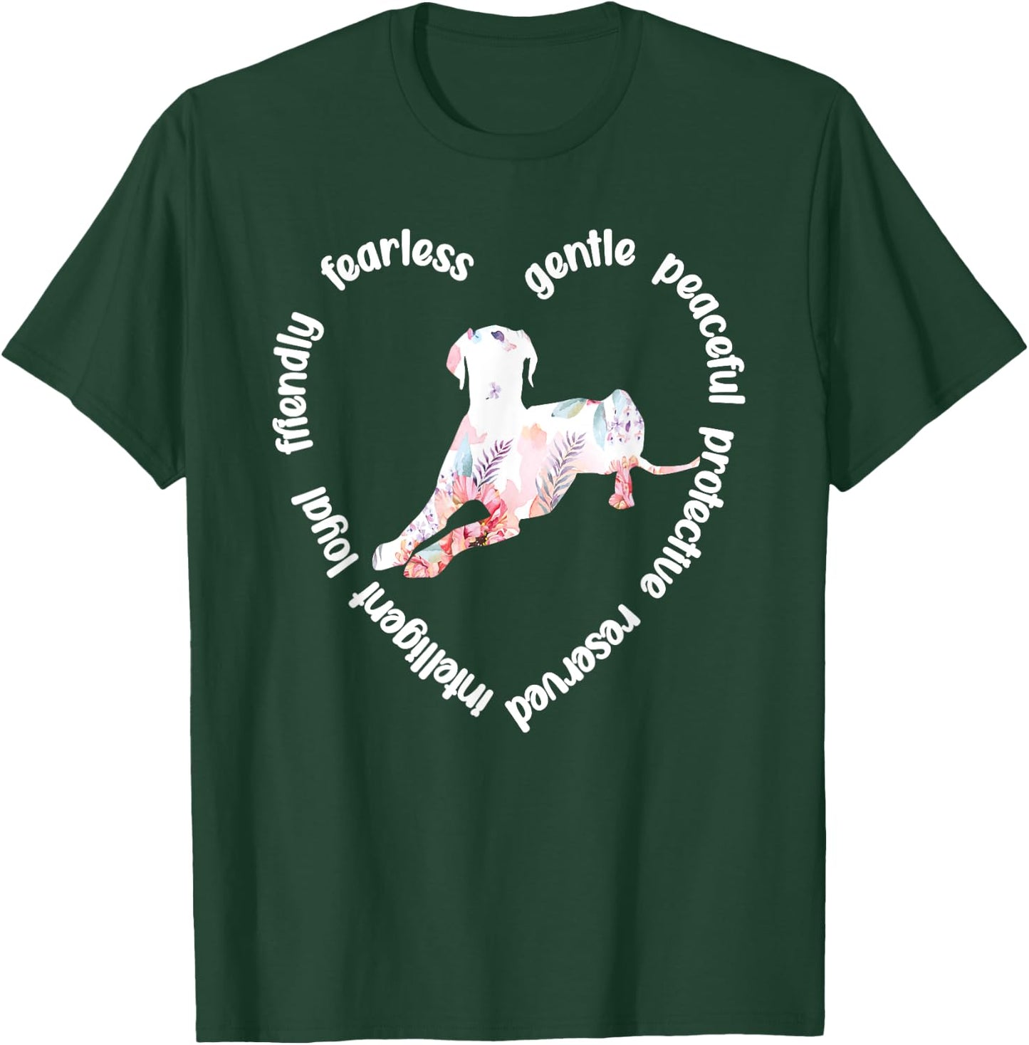 Catahoula Heart | Catahoula Leopard Dog Owner Catahoula Mama T-Shirt - T-Shirt | Forest