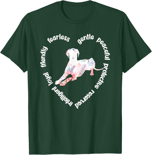 Catahoula Heart | Catahoula Leopard Dog Owner Catahoula Mama T-Shirt - T-Shirt | Forest