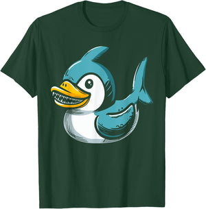 Shark Rubber Duck T-Shirt - T-Shirt | Forest
