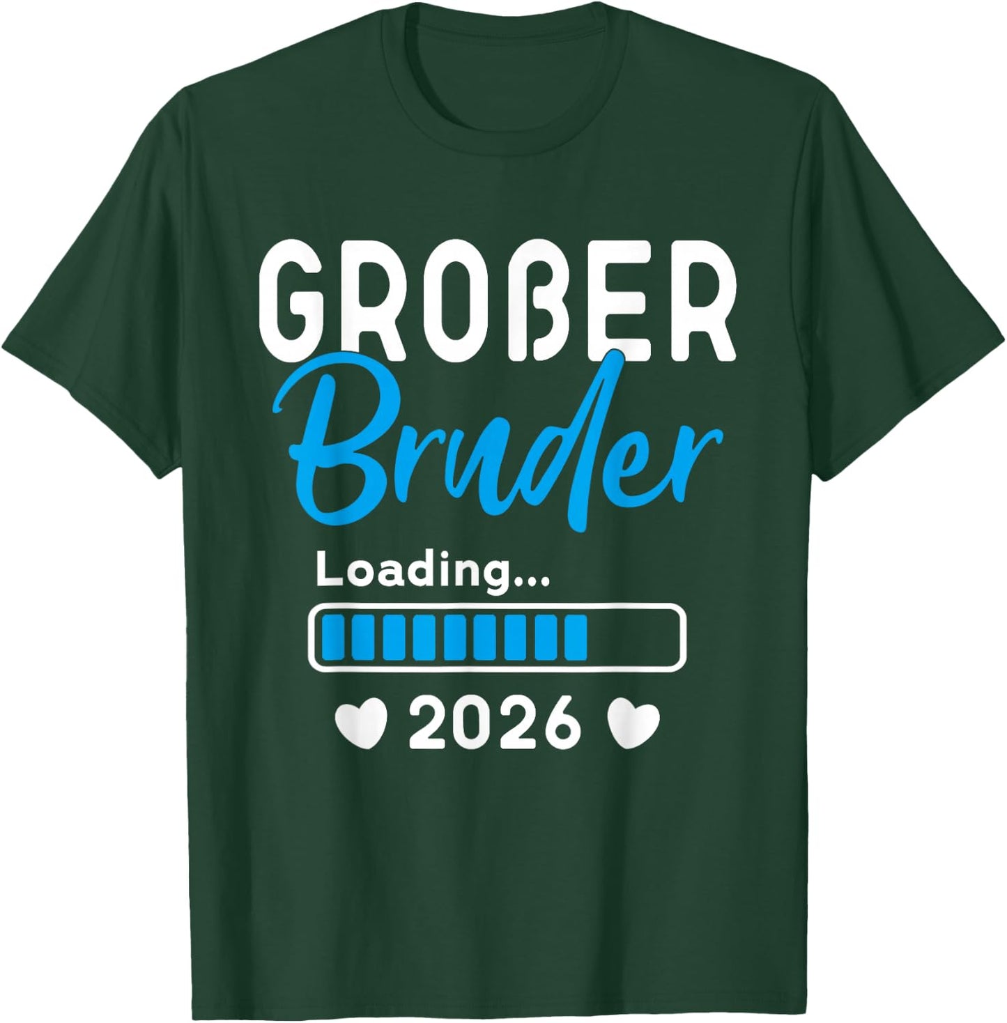 Children's Big Brother Loaded 2026, I Will Großer Bruder 2026 , black T-Shirt - T-Shirt | Forest