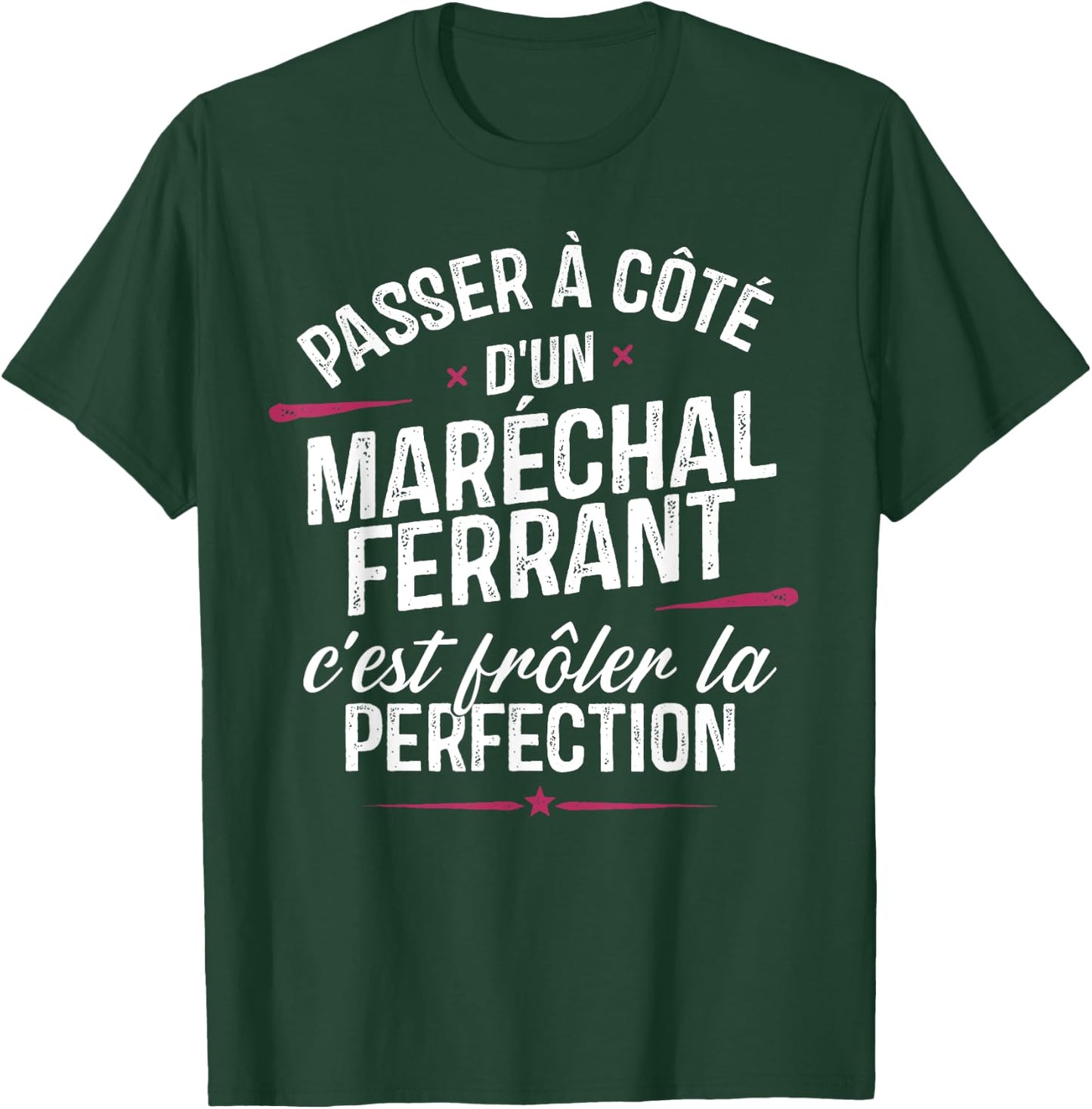 Farrier Funny Work Gift Man Farrier T-Shirt - T-Shirt | Forest