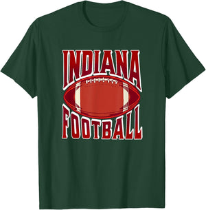 Indiana Football , Small T-Shirt - T-Shirt | Forest