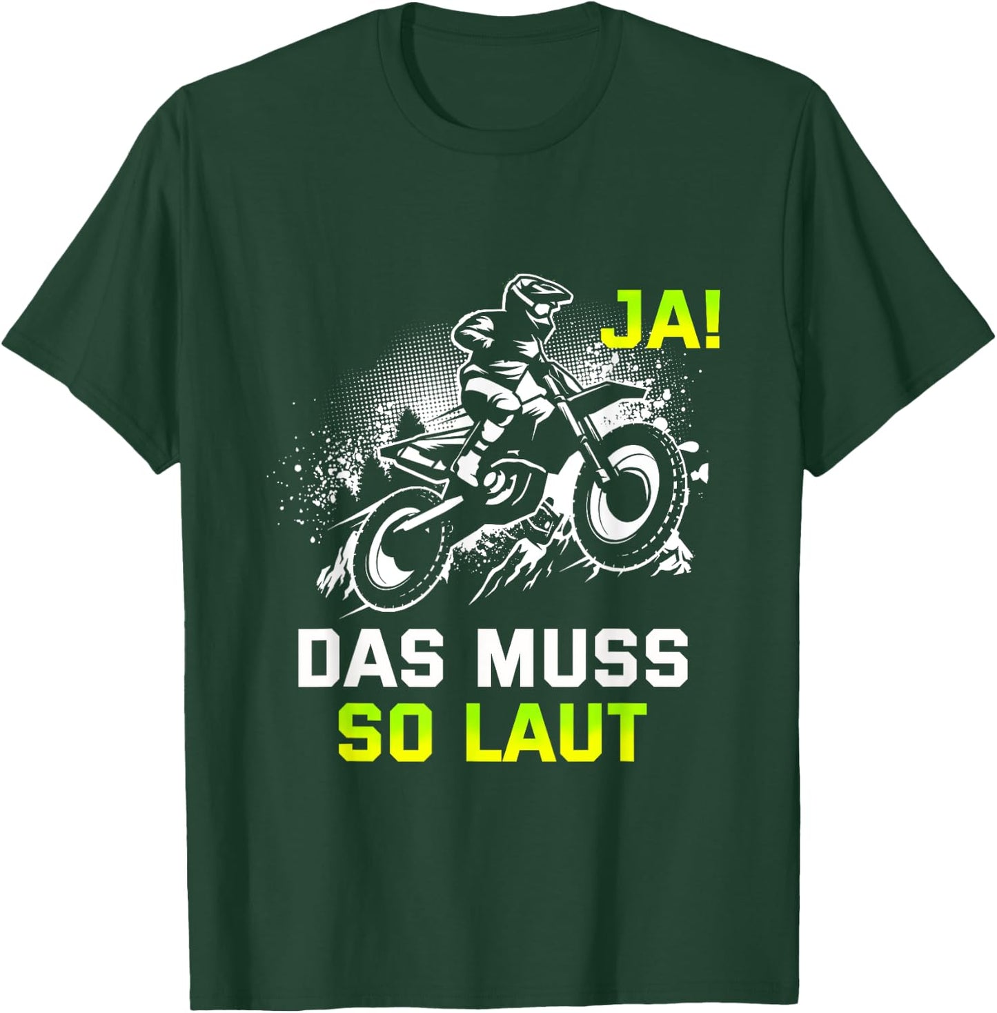 Motocross Women's Men's Supercross Offroad Cross Children's Cross , black, s T-Shirt - T-Shirt | Forest
