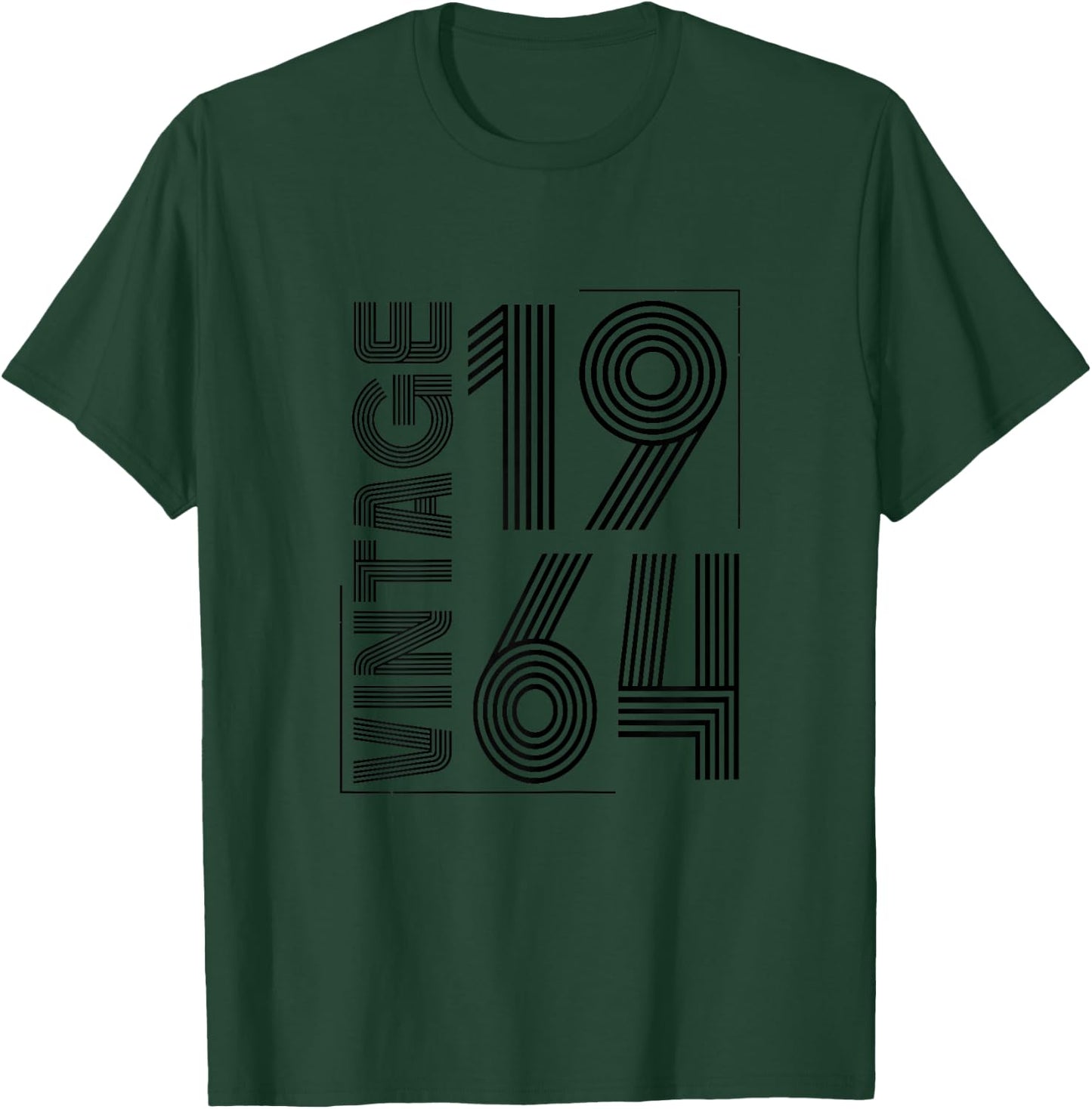 Vintage 1964 T Shirts Retro Funny 1964 Birthday T-Shirt - T-Shirt | Forest