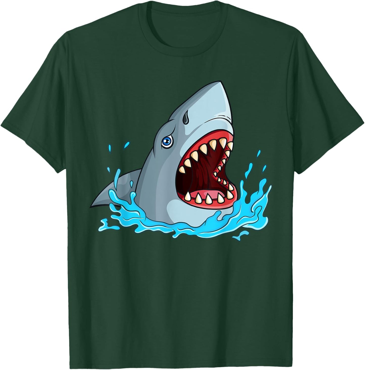 Shark Shirt Kids Toddler Men Women Sharks Lover T-Shirt - T-Shirt | Forest