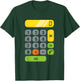 Calculator Costume Halloween Simple Cosplay Math Geek , black T-Shirt - T-Shirt | Forest