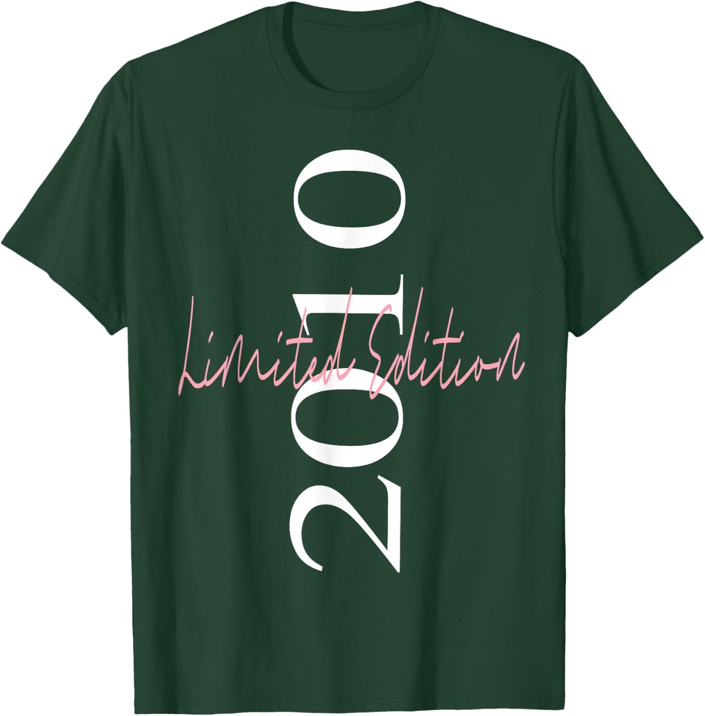 Limited Edition 2010 Birthday 2010 Born 2010 Vintage T-Shirt - T-Shirt | Forest