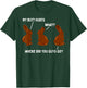 My Butt Hurts Chocolate Bunny Easter Funny T-Shirt - T-Shirt | Forest