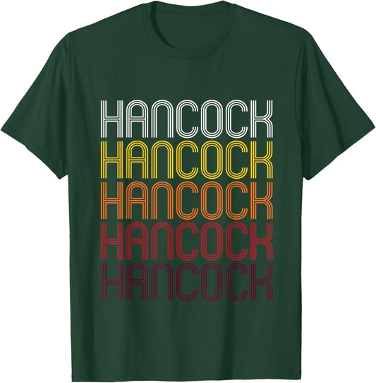 Hancock, MD | Vintage Style Maryland T-Shirt - T-Shirt | Forest