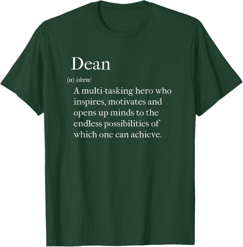 Dean Definition Back to School College Dean Appreciation