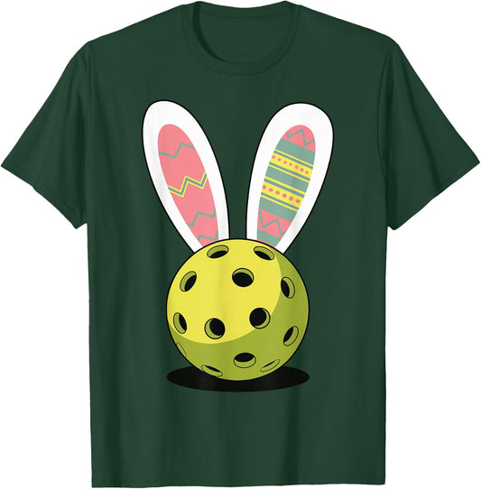 Pickleball Easter T-Shirt - T-Shirt | Forest