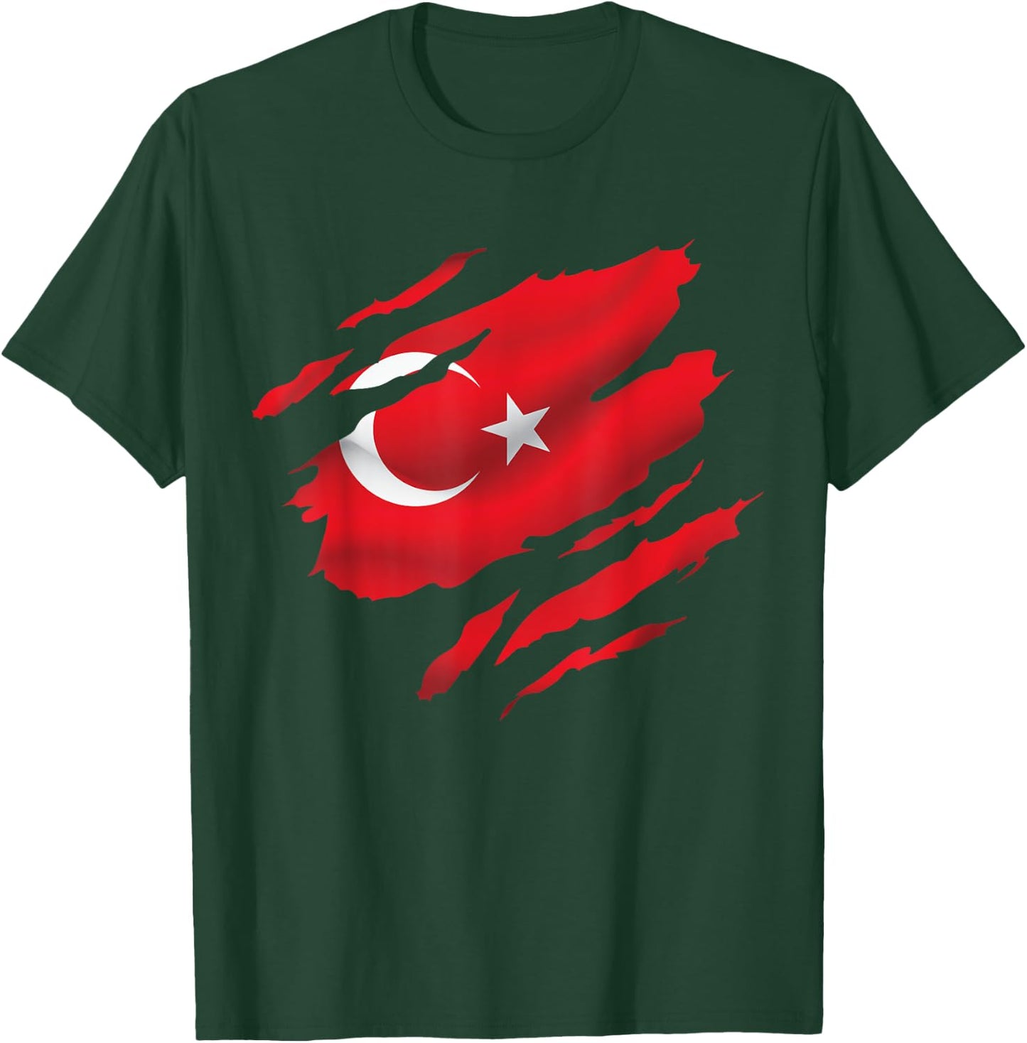 Türkei Flagge Türk Bayragi Herren Türkei Kinder Türkiye T-Shirt - T-Shirt | Forest