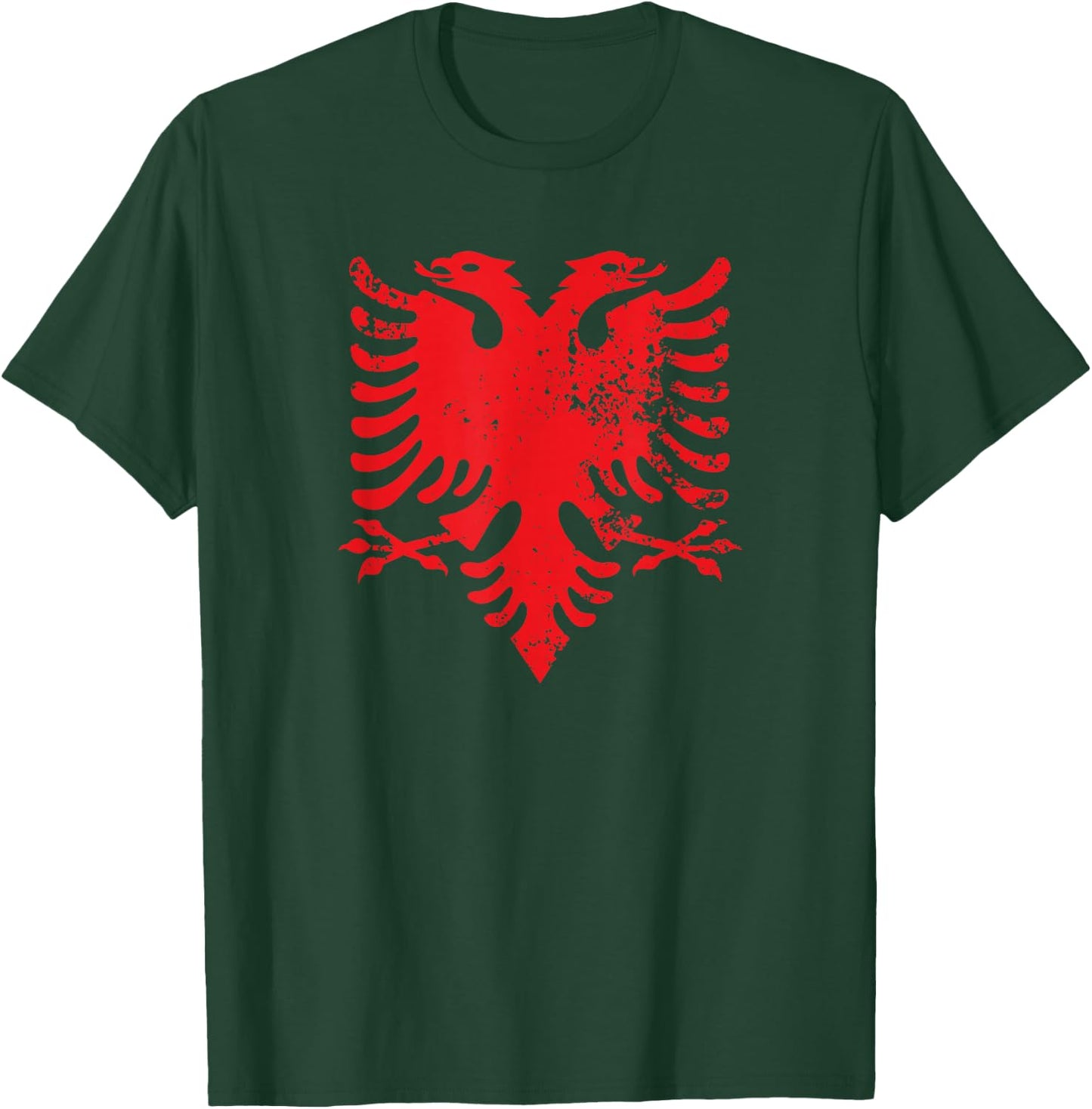 Albania Albanian Eagle Albanian Patriots T-Shirt - T-Shirt | Forest