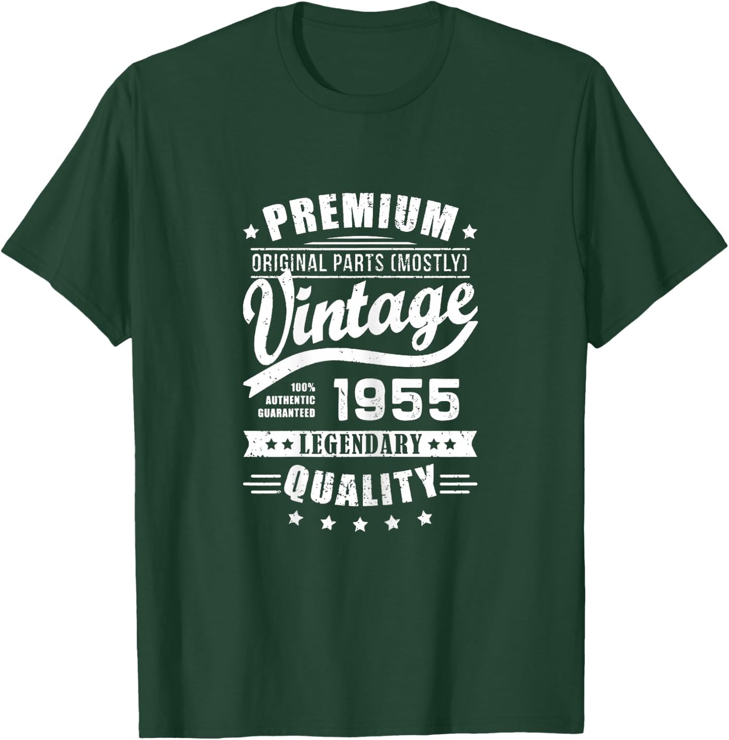 Vintage 1955 T Shirts Retro Funny 1955 Birthday T-Shirt - T-Shirt | Forest