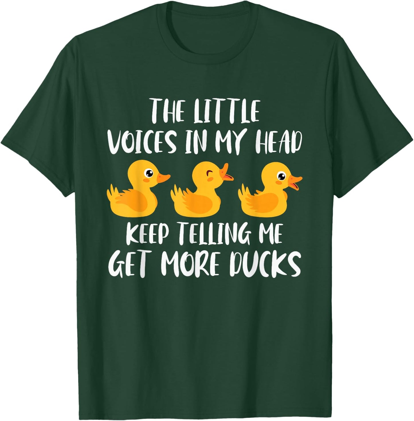 Funny Duck Owner Saying Rubber Duck Lover Rubber Ducks T-Shirt - T-Shirt | Forest