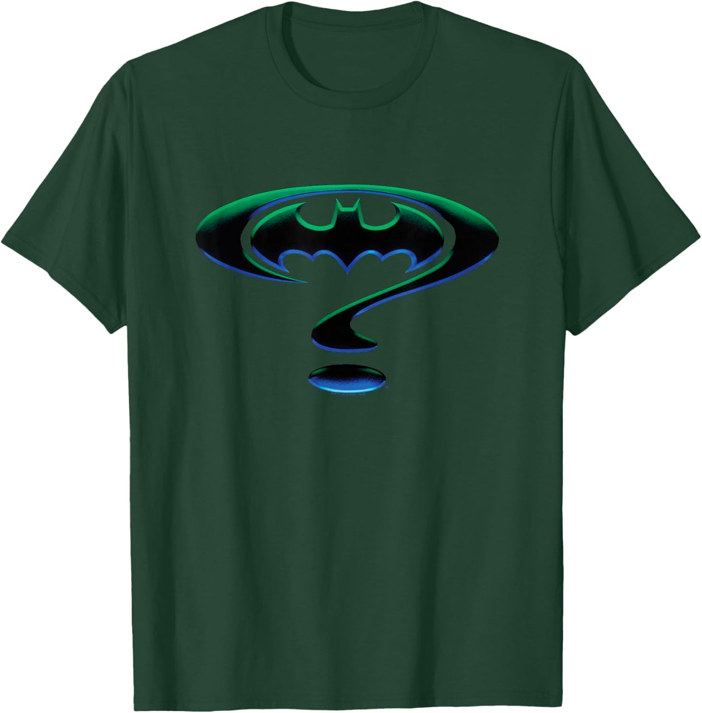 Batman Forever Question Mark Logo T-Shirt - T-Shirt | Forest