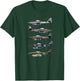 Messerschmitt Me 262 Schwalbe WW2 Jet Fighter T-Shirt - T-Shirt | Forest