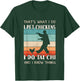 Tai Chi Outfit - Chicken Keeper Design Men Tai Chi T-Shirt - T-Shirt | Forest