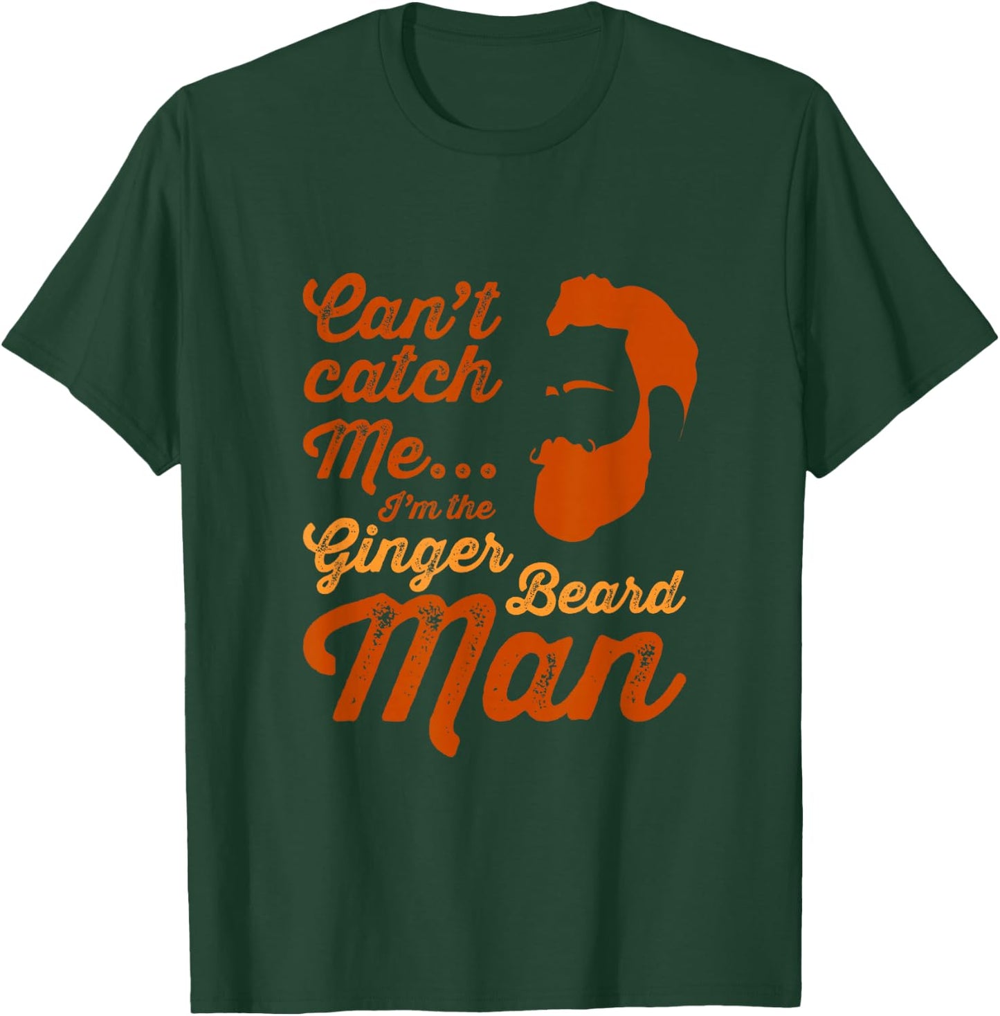 Ginger beard man funny Hipster slogan with beards T-Shirt - T-Shirt | Forest