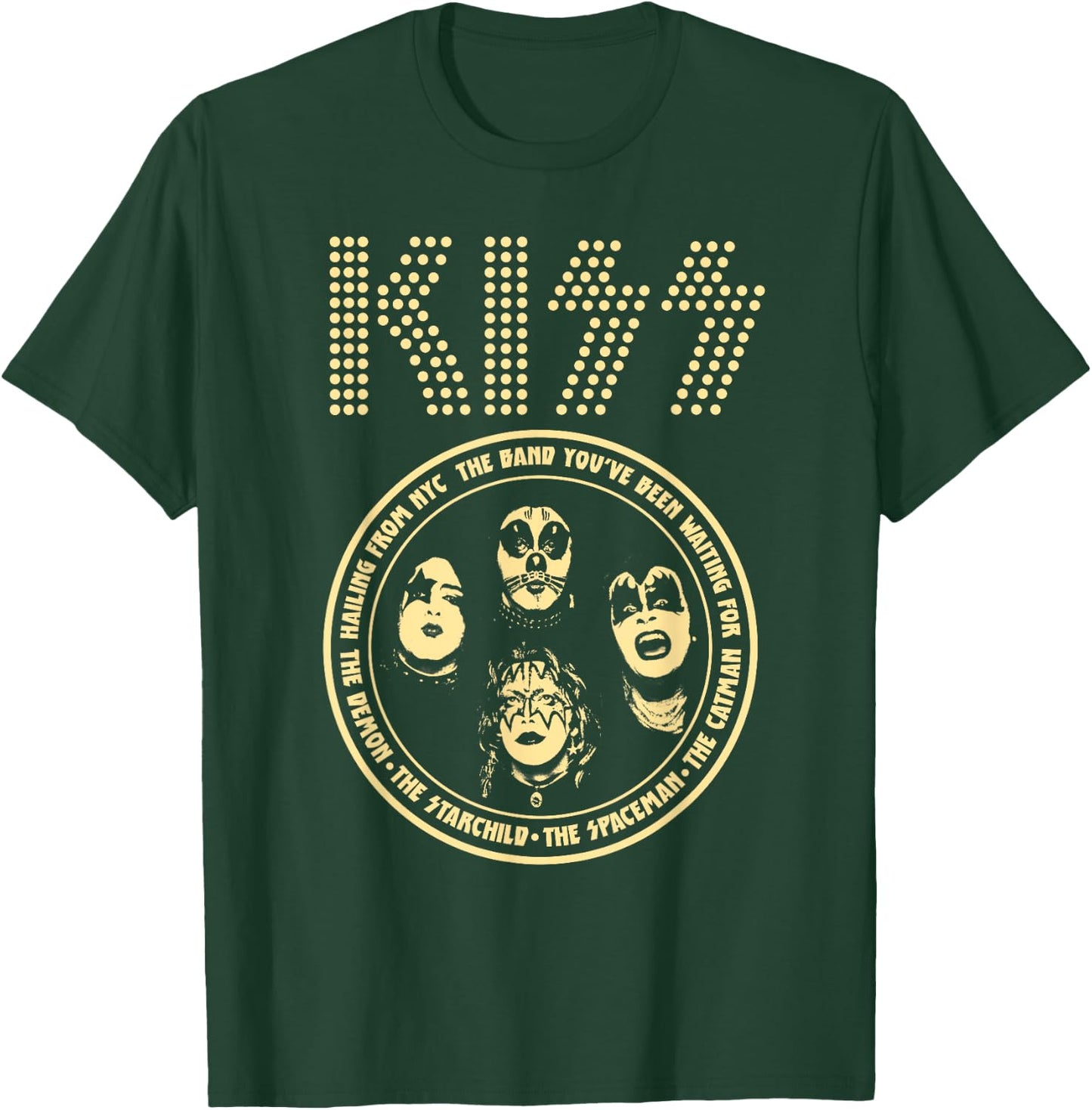 KISS - Hailing From NYC T-Shirt - T-Shirt | Forest