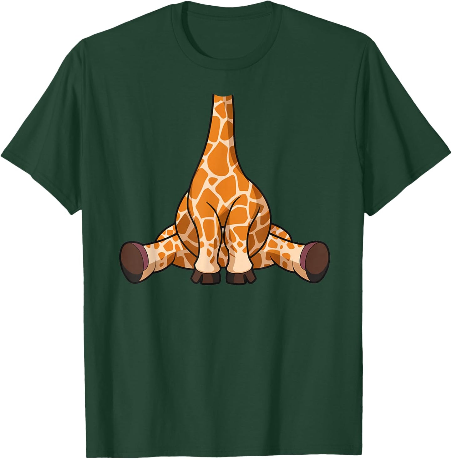 Giraffe Costume , black T-Shirt - T-Shirt | Forest
