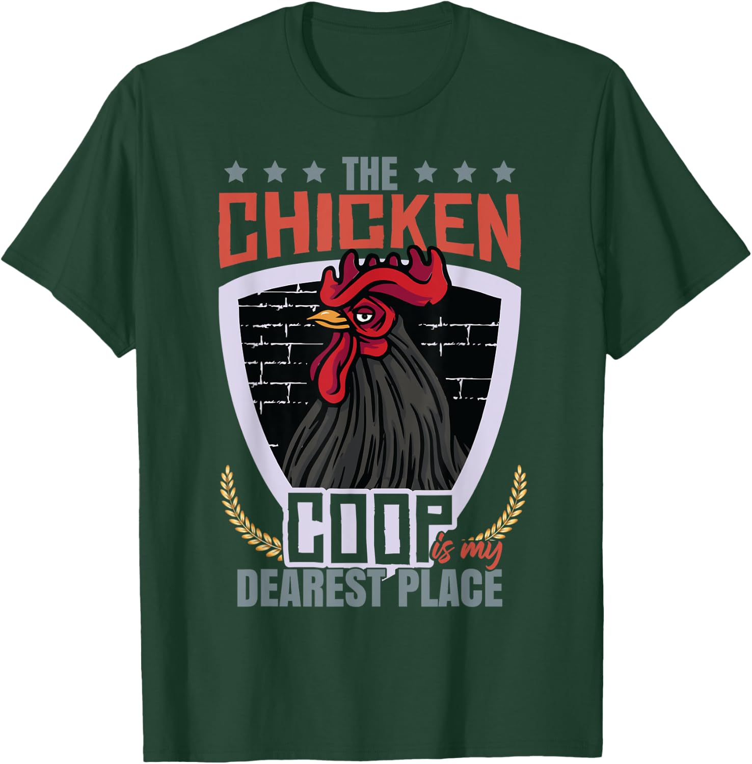 The Chicken Coop T-Shirt - T-Shirt | Forest