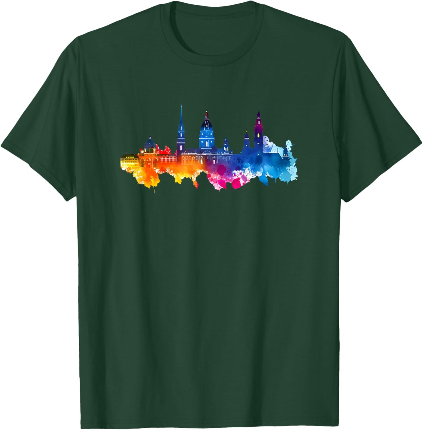 Skyline Hannover T-Shirt - T-Shirt | Forest