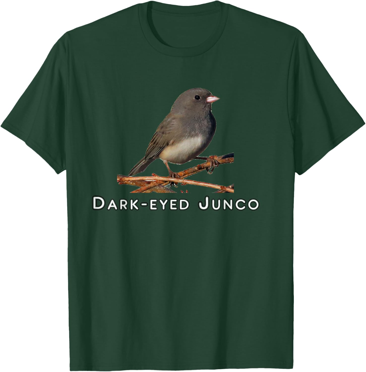 Dark-Eye Junco T-Shirt - T-Shirt | Forest