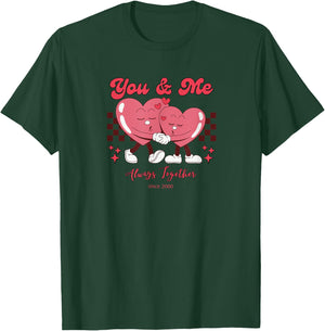 Always Together since 2000 T-Shirt - T-Shirt | Forest