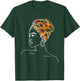 Kente Tribal Africa Dashiki Printed African Lover Women's , Black, S T-Shirt - T-Shirt | Forest