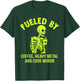 Fueled By Coffee Heavy Metal And Cuss Words T-Shirt - T-Shirt | Forest
