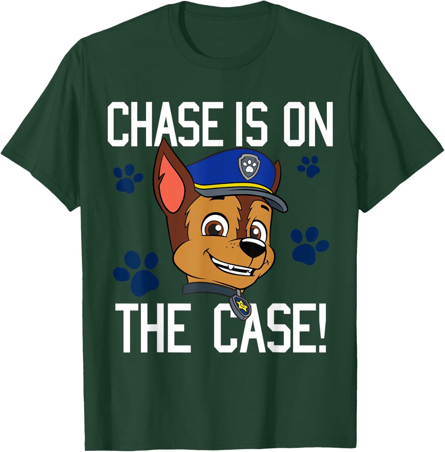 Chase Is On The Case Puff Back T-Shirt - T-Shirt | Forest