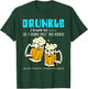 Beer drinker Uncle Drunkel T-Shirt - T-Shirt | Forest