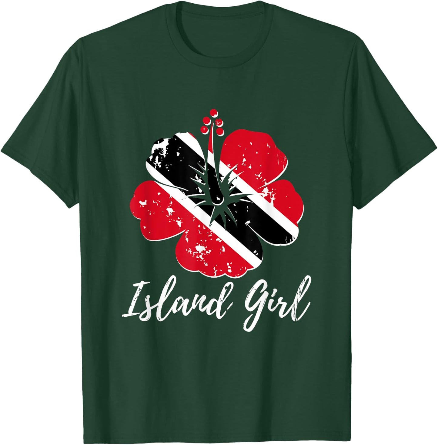 Trinidad Flag T-Shirt - T-Shirt | Forest