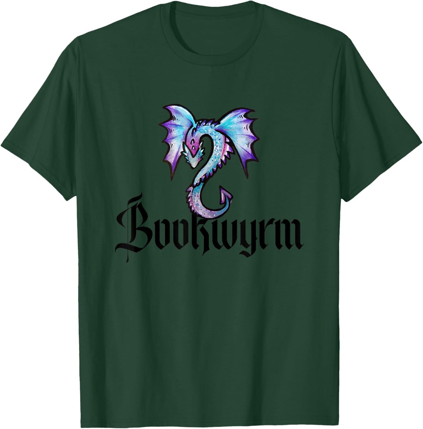 Bookwyrm T-Shirt - T-Shirt | Forest