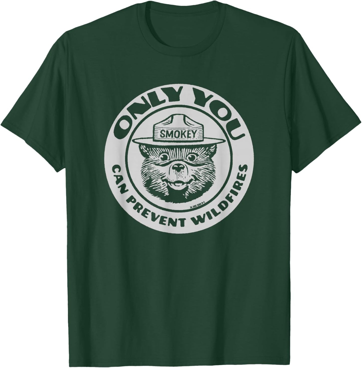 Only You Vintage Smokey Bear Seal T-Shirt - T-Shirt | Forest