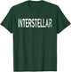 Vintage Interstellar Distressed Space Enthusiast T-Shirt - T-Shirt | Forest
