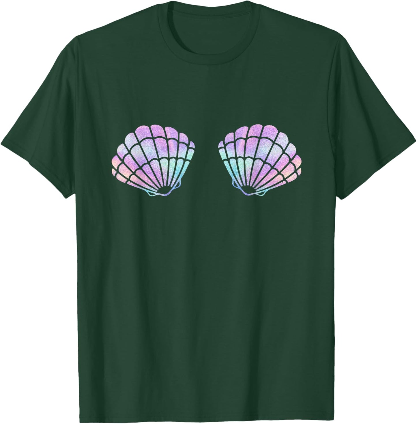 Mermaid Costume Fancy Dress Carnival , black T-Shirt - T-Shirt | Forest