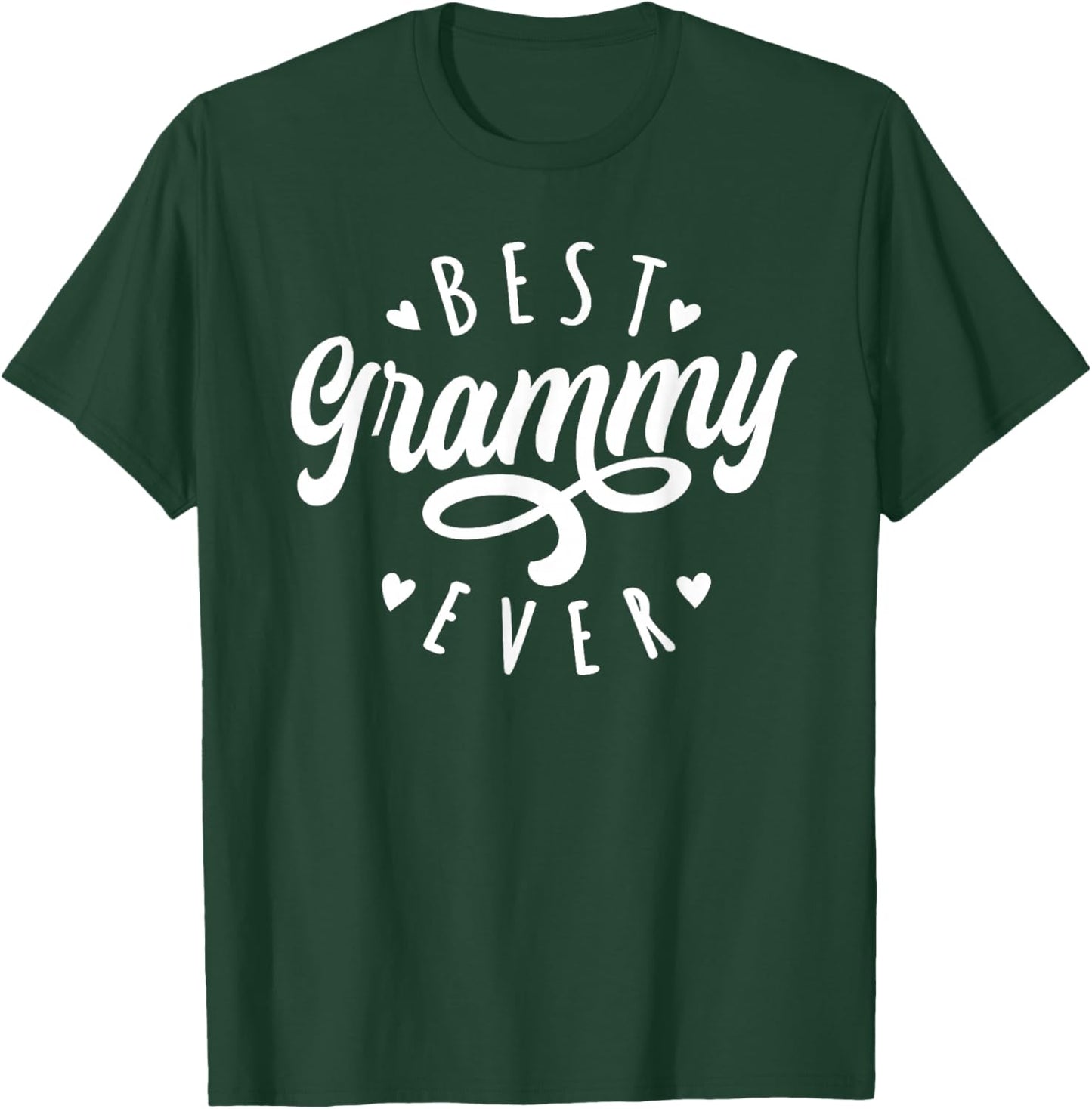 Best Grammy Ever Modern Calligraphy Font Mother's Day Grammy T-Shirt - T-Shirt | Forest