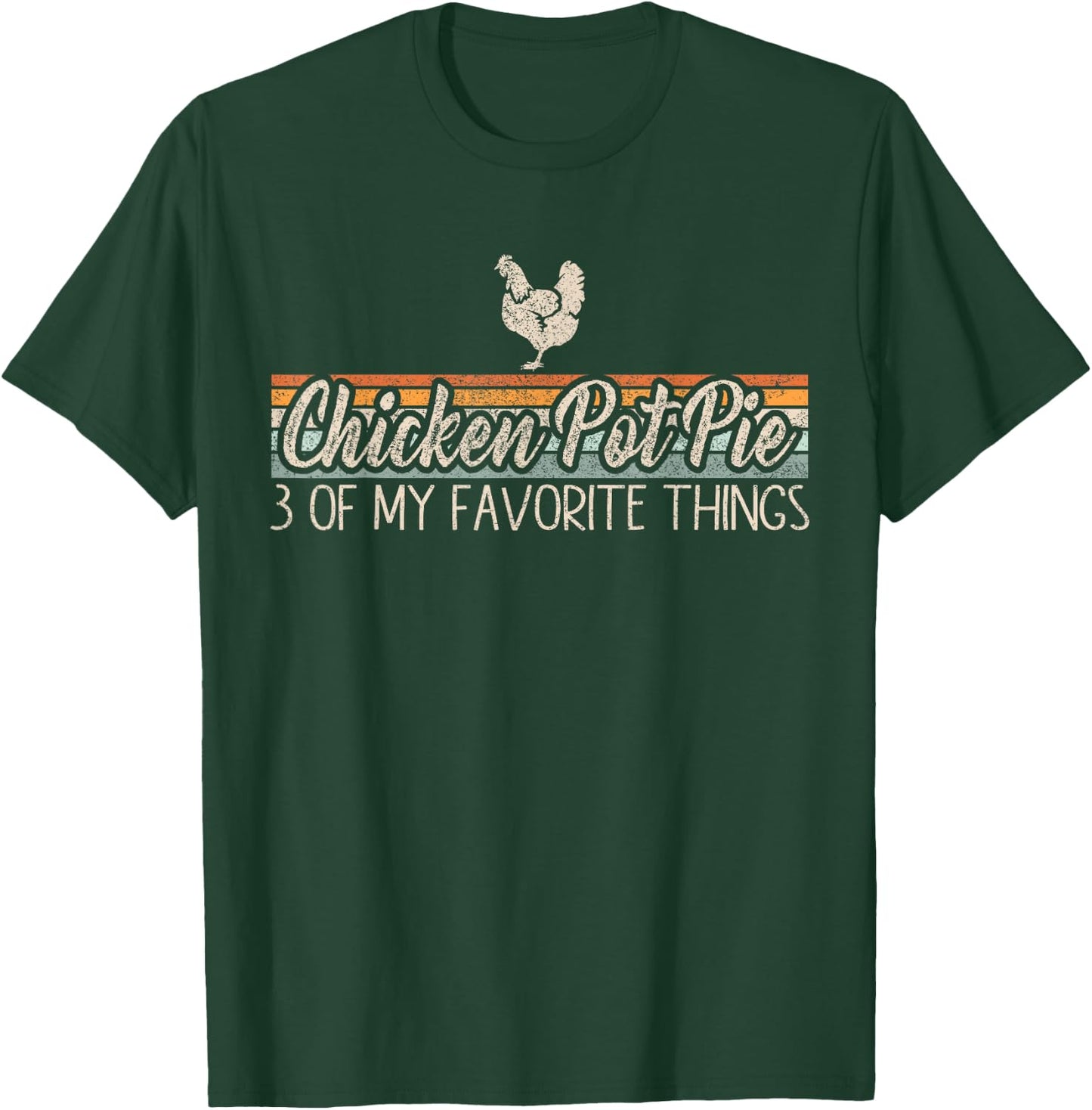 Vintage Chicken Pot Pie T-Shirt - T-Shirt | Forest