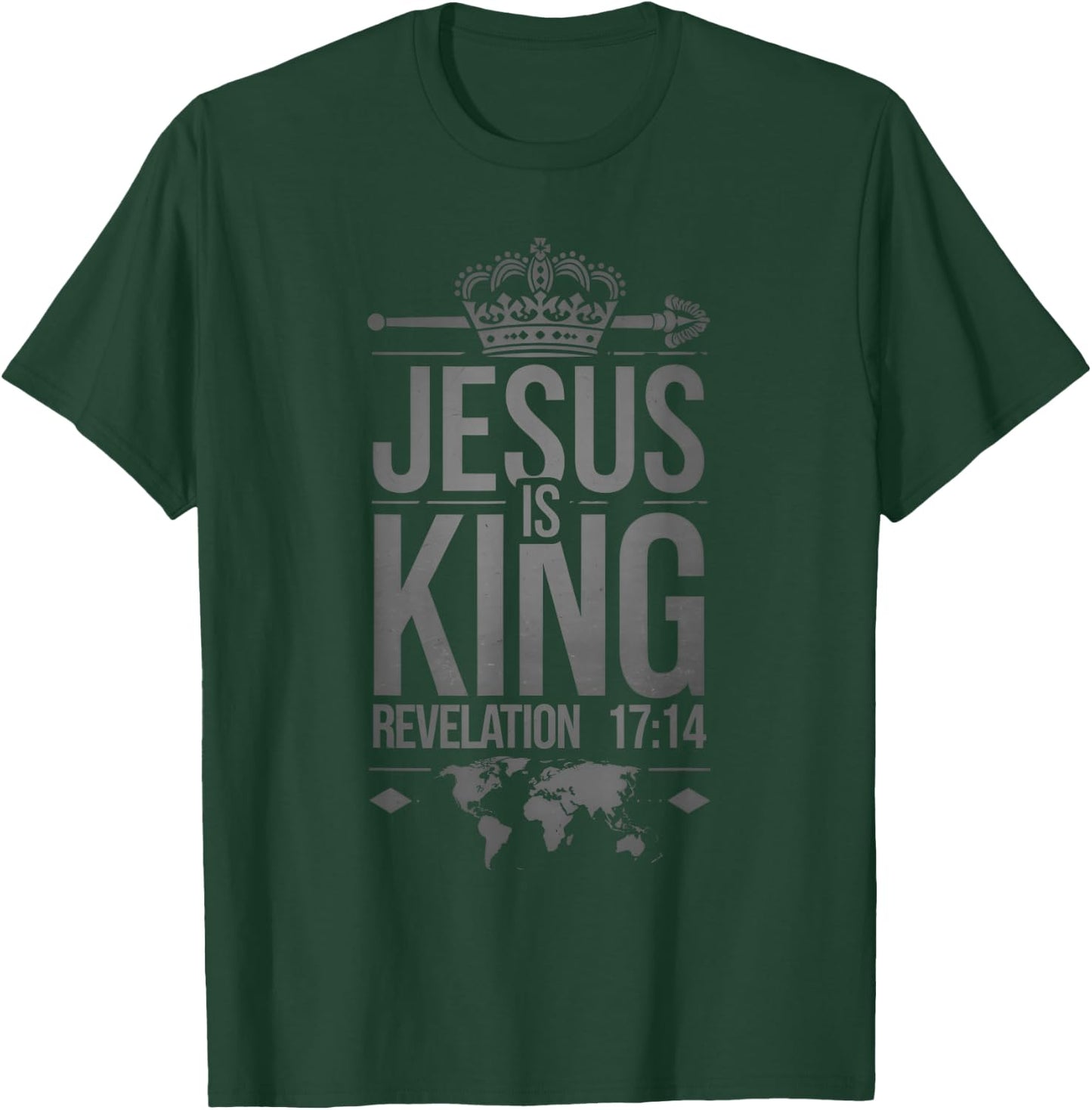 Jesus is King New Jesus is King T-Shirt - T-Shirt | Forest
