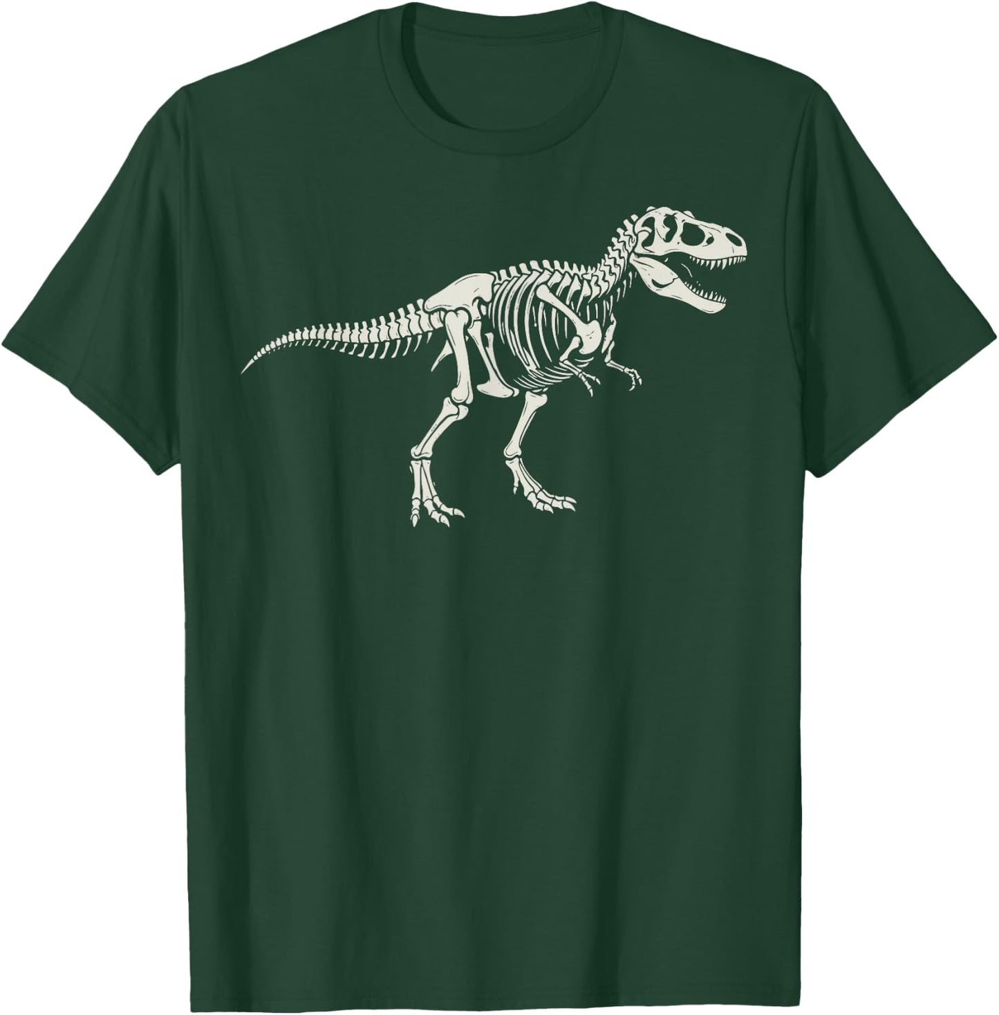 T-Rex Skeleton Tyrannosaurus Rex Paleontology T-Shirt - T-Shirt | Forest