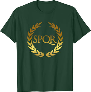 Roman SPQR T-Shirt - T-Shirt | Forest