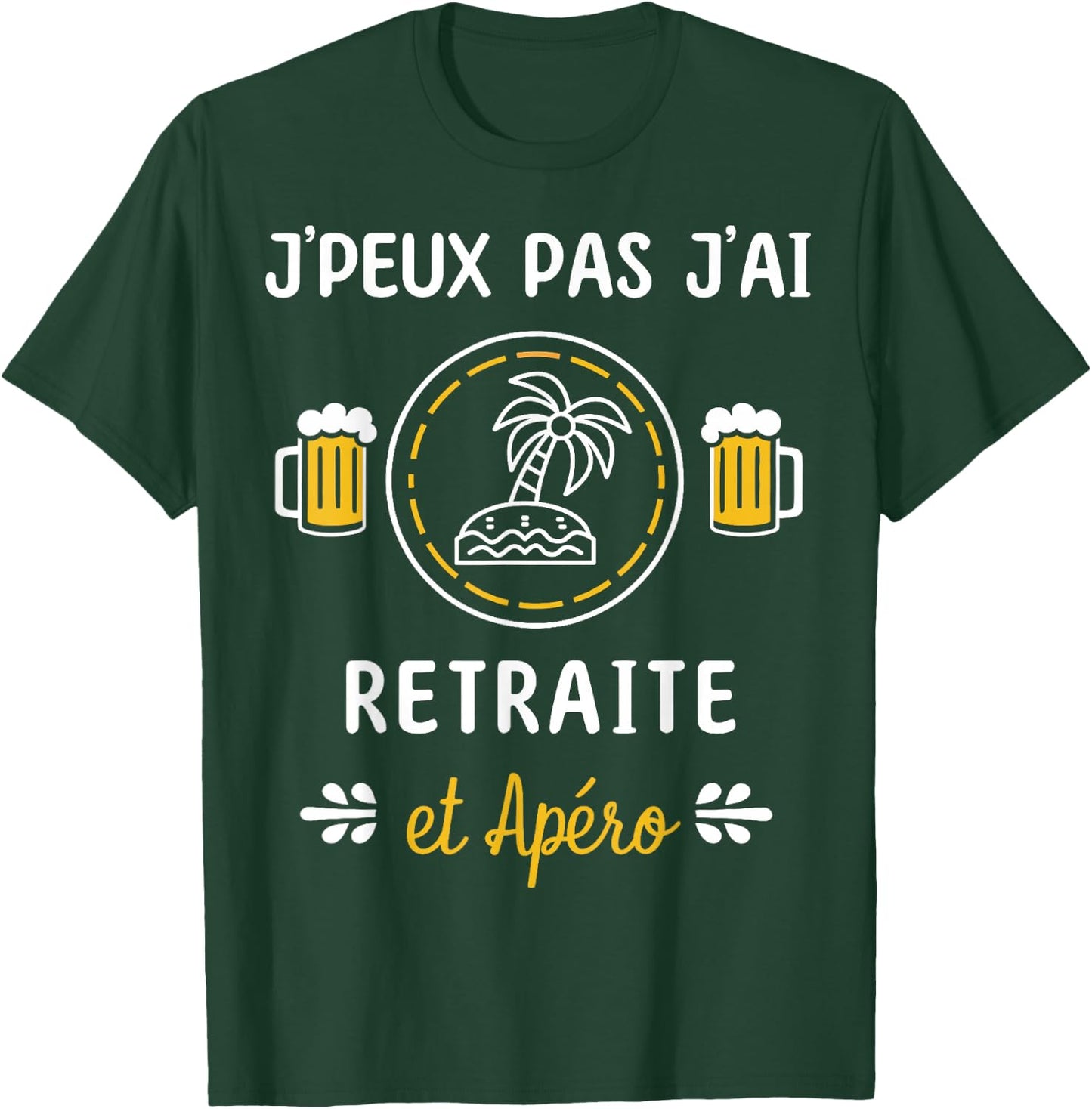 I Can't Have Retirement , Black, S T-Shirt - T-Shirt | Forest