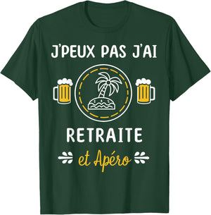 I Can't Have Retirement , Black, S T-Shirt - T-Shirt | Forest